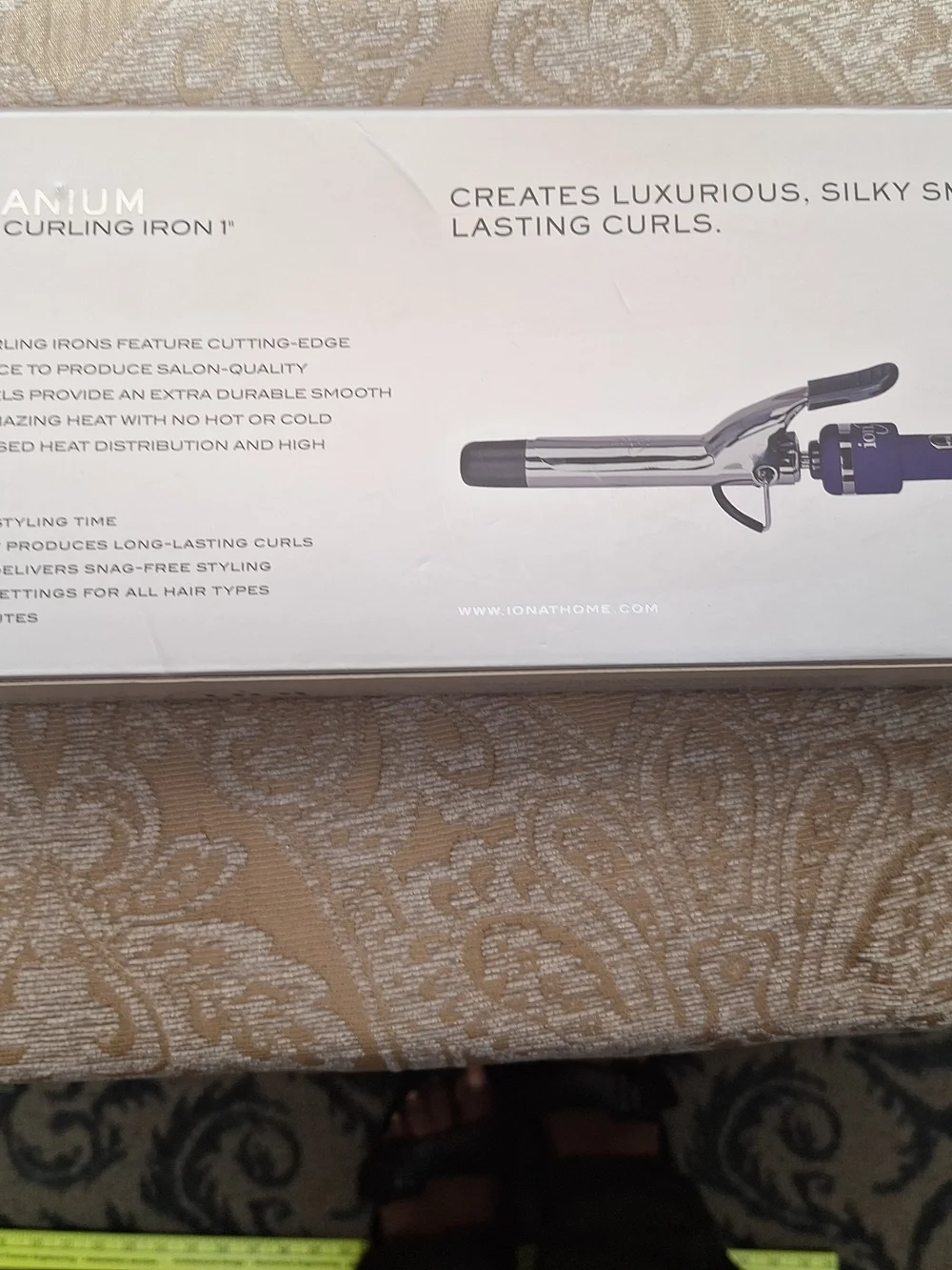 Ion Titanium Pro Curling Iron 1